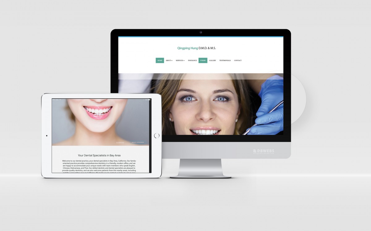Huang Dental Web Design