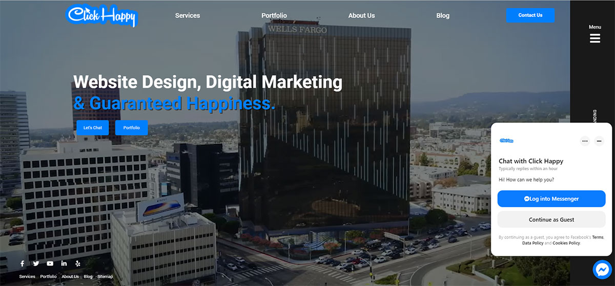 Click Happy is a full-service digital agency in Los Angeles