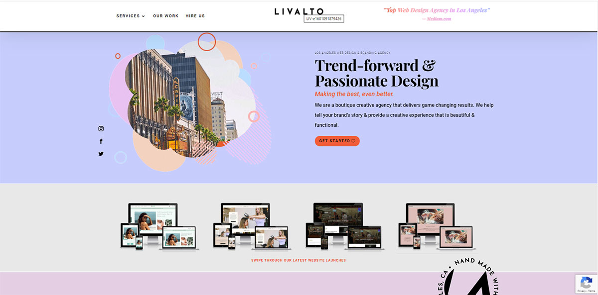 Los Angeles based web design and development company