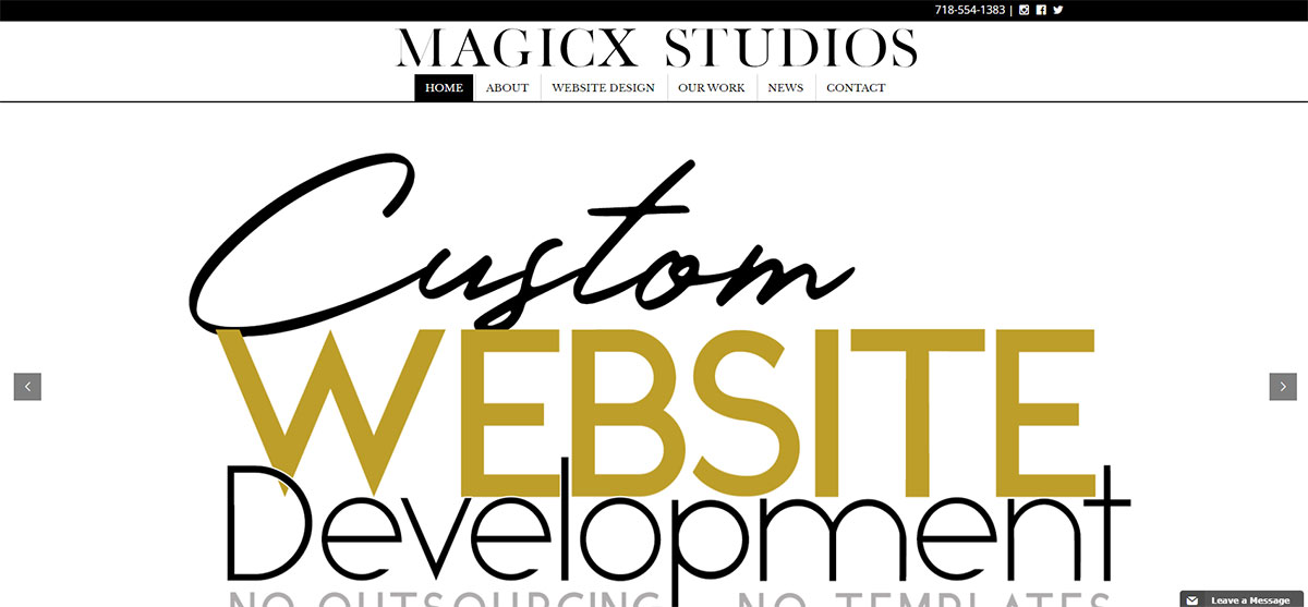 Magicx Studio web design firm